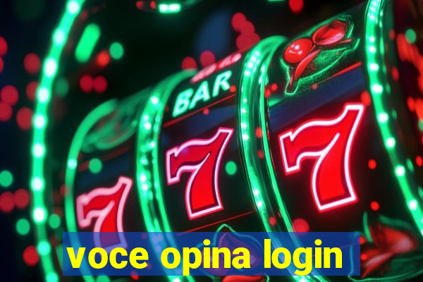 voce opina login